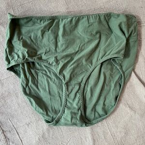 Pansy spandex high rise underwear, medium, color: mermaid